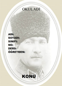 Atatürk Ödev Kapağı-5